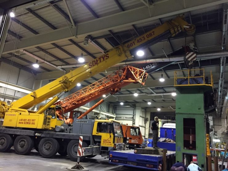 Realizacja usług dźwigowych w Tychach